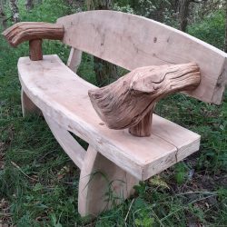 woodland-bench